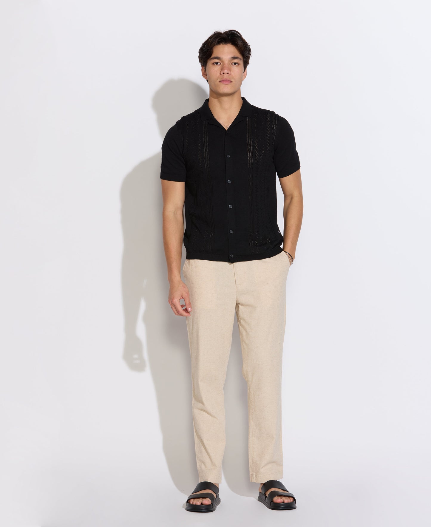 Civil Society Zargoza Resort Shirt / black