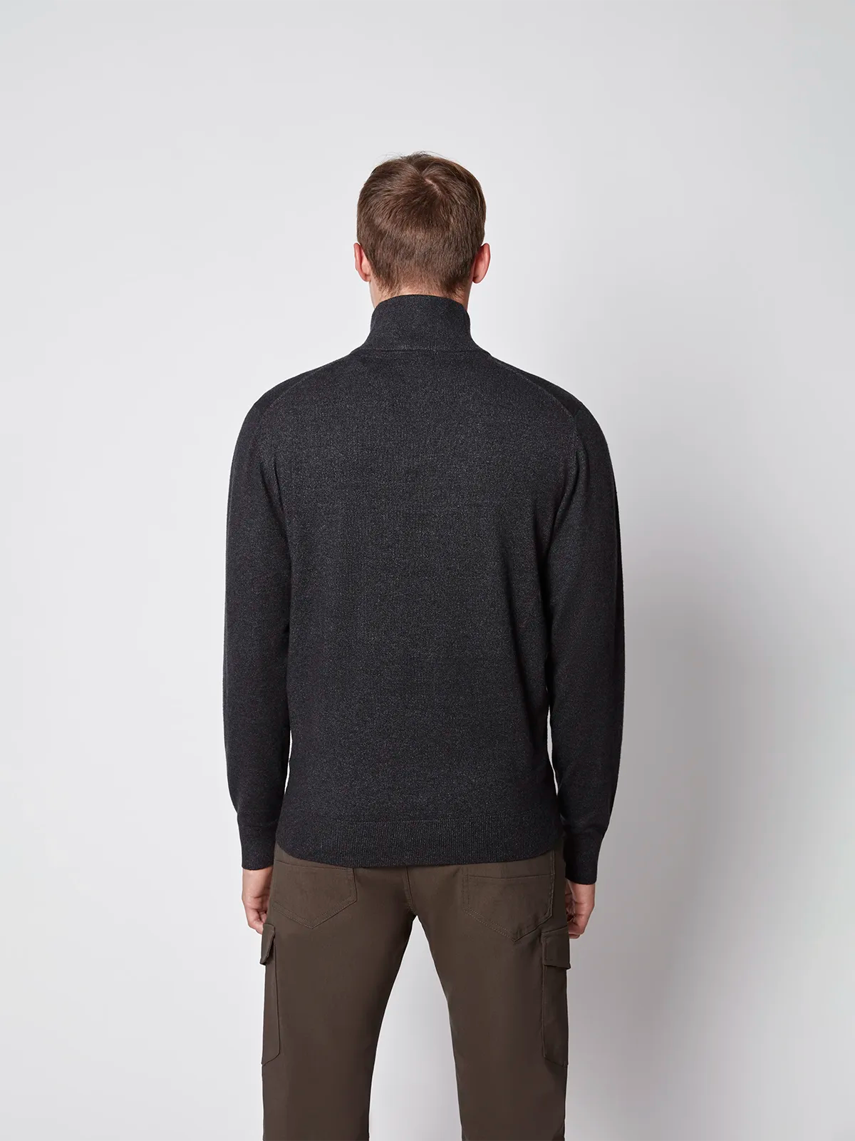 Projek Raw 1/4 Zip Mock Sweater