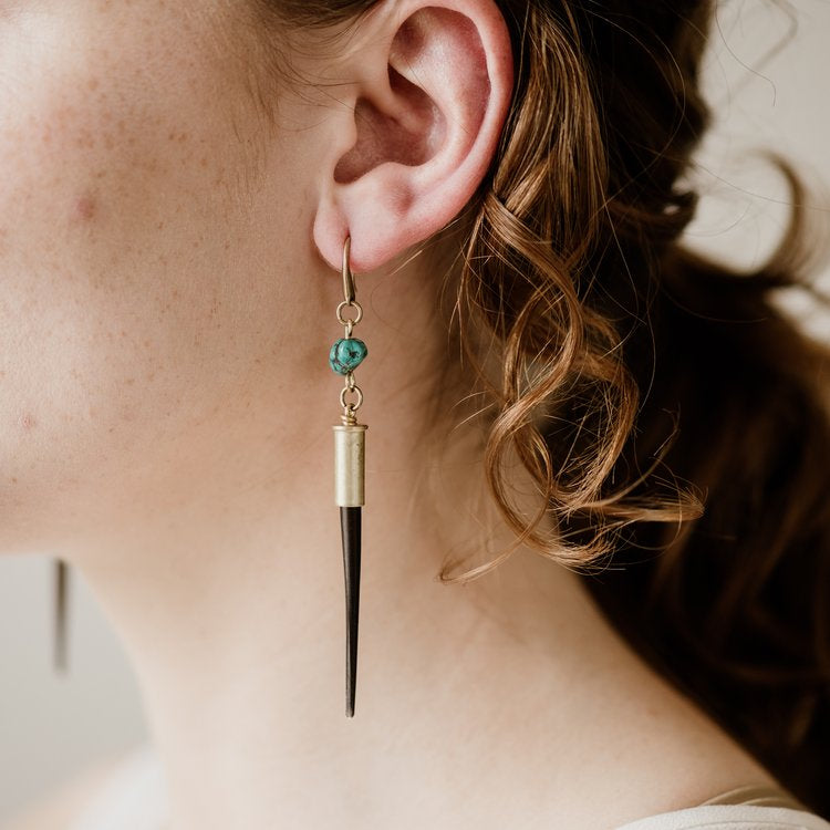 CommonForm Dutton Quill Hook Earrings