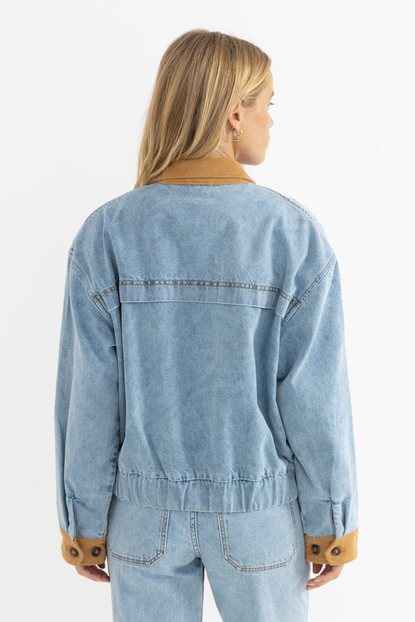 Rhythm Mila Insulated Denim Jacket