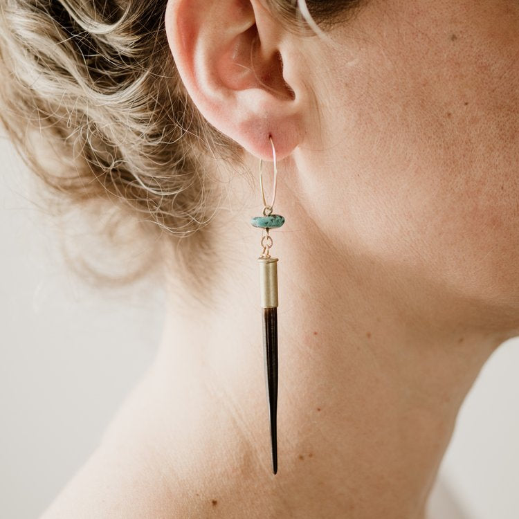 Common Form Quill Earrings