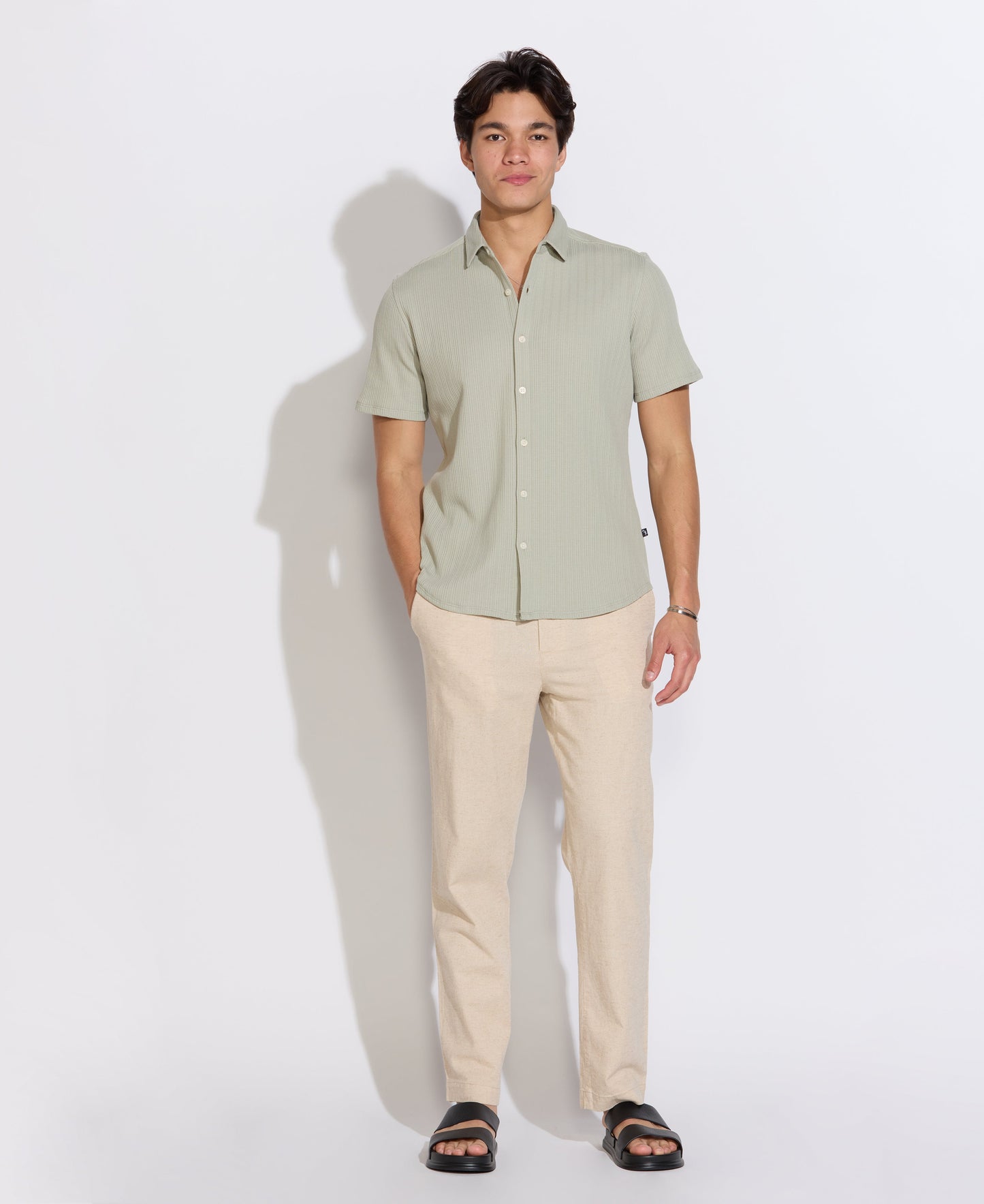 Civil Society Rancho Knit Shirt / sage