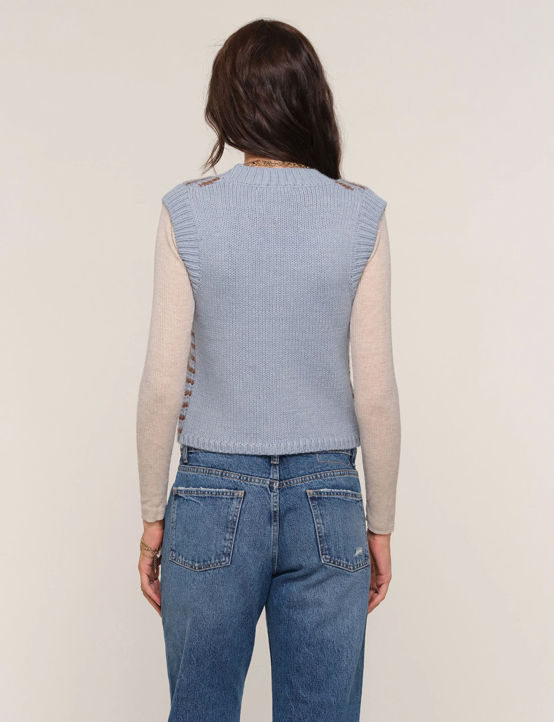 Heartloom Asher Vest / sky