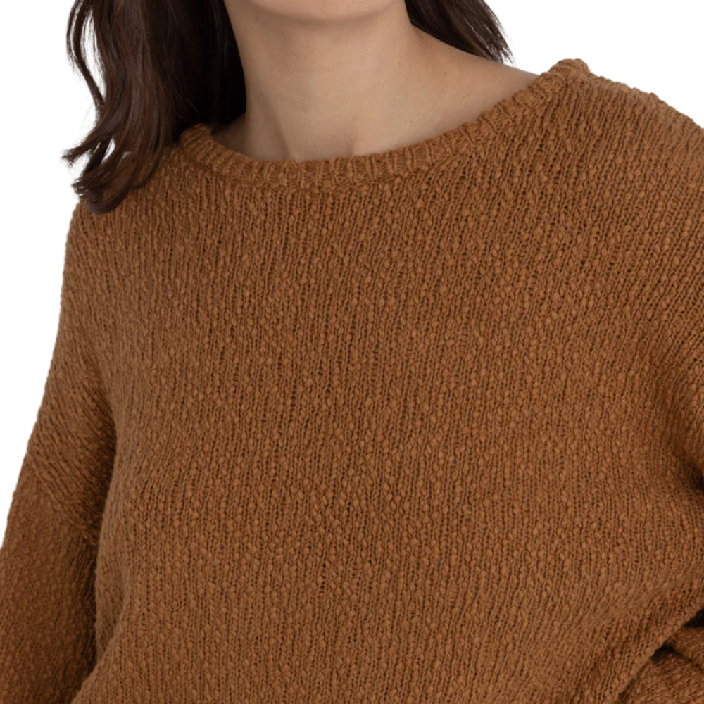 Rhythm Hailey Boucle Knit / coffee