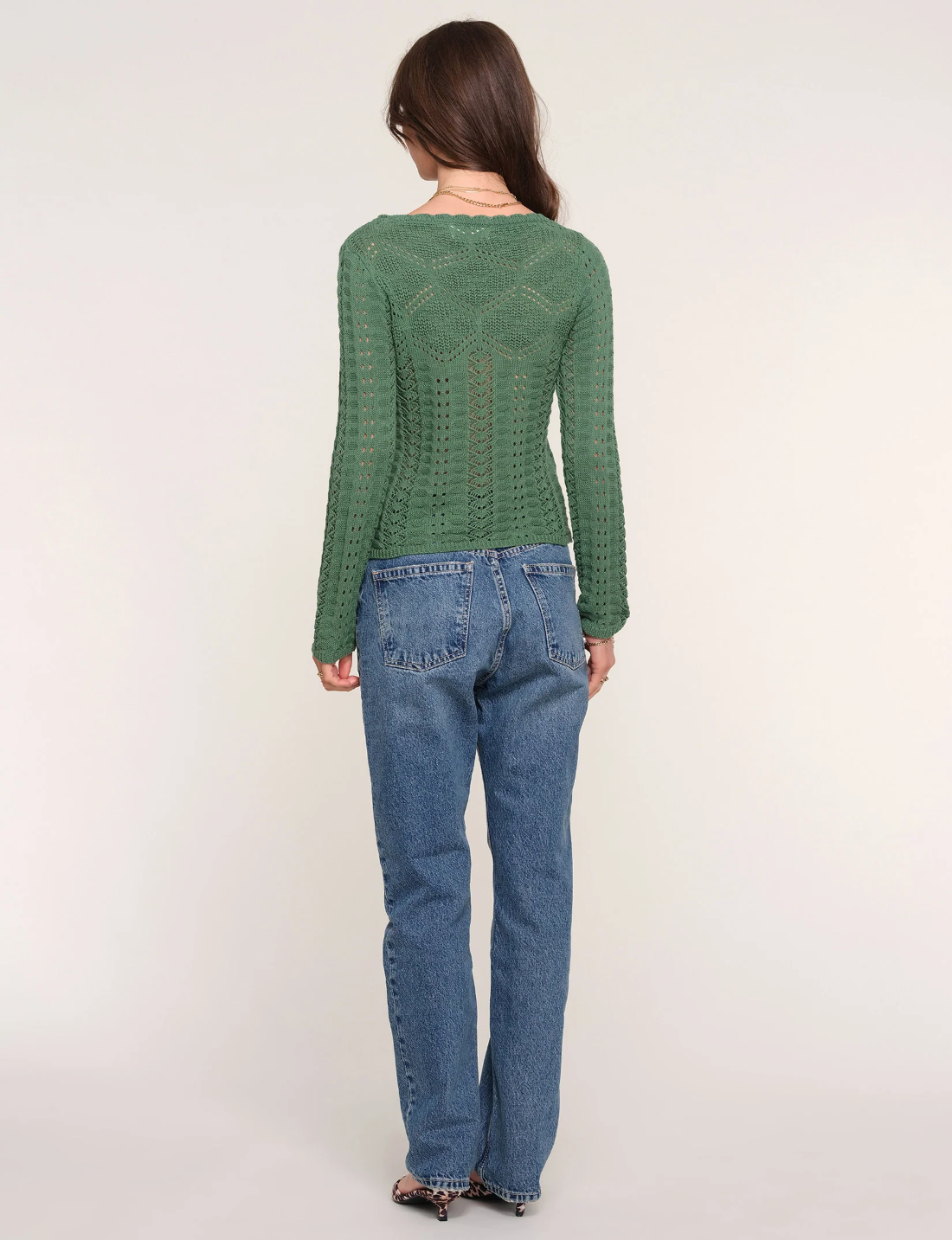 Heartloom Benet Sweater / grass