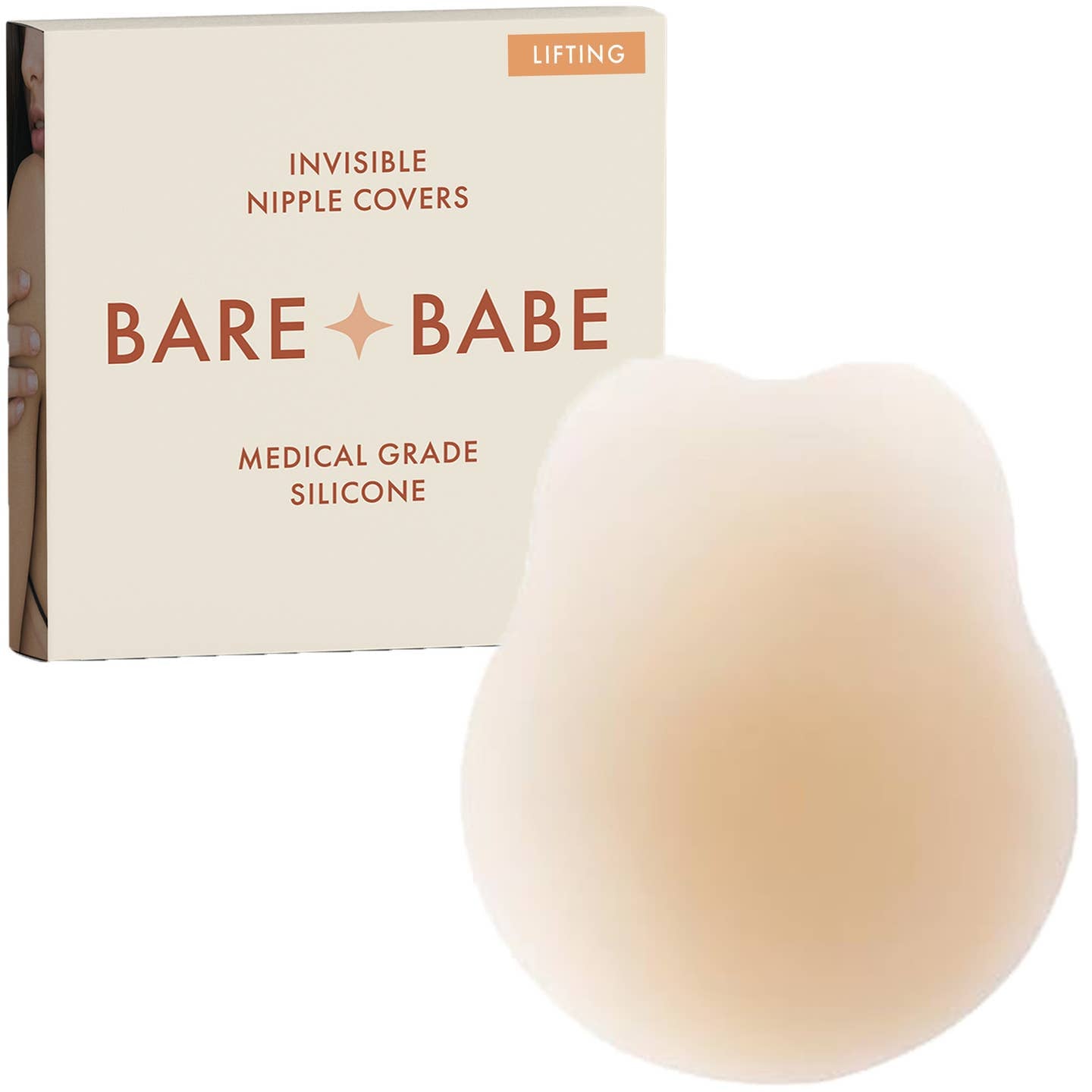 Bare Babe Lifting Nipple Covers