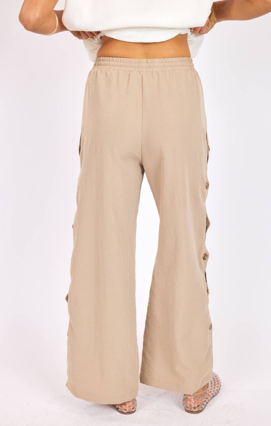 Sage Natural Roots Button Pants