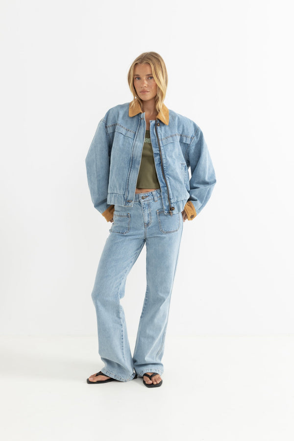 Rhythm Mila Insulated Denim Jacket