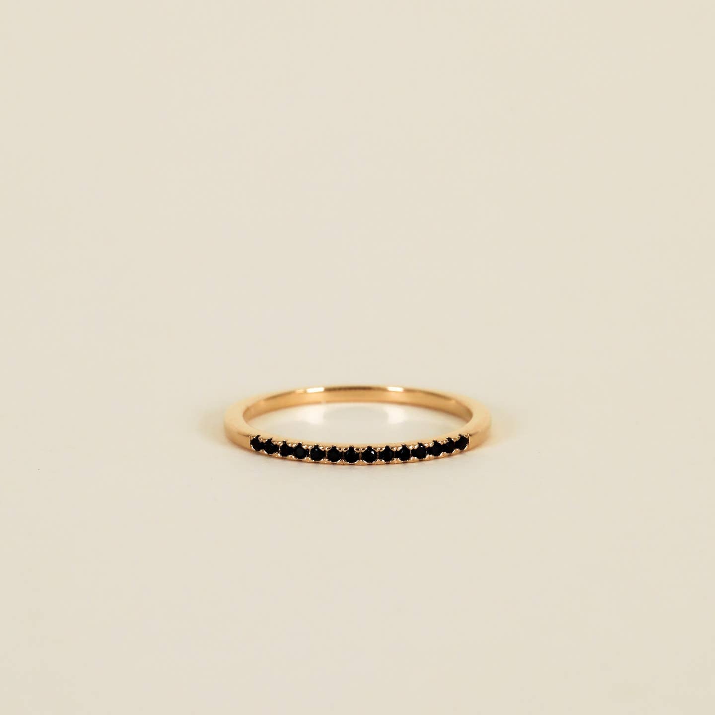 Jaxkelly Half Pave Ring