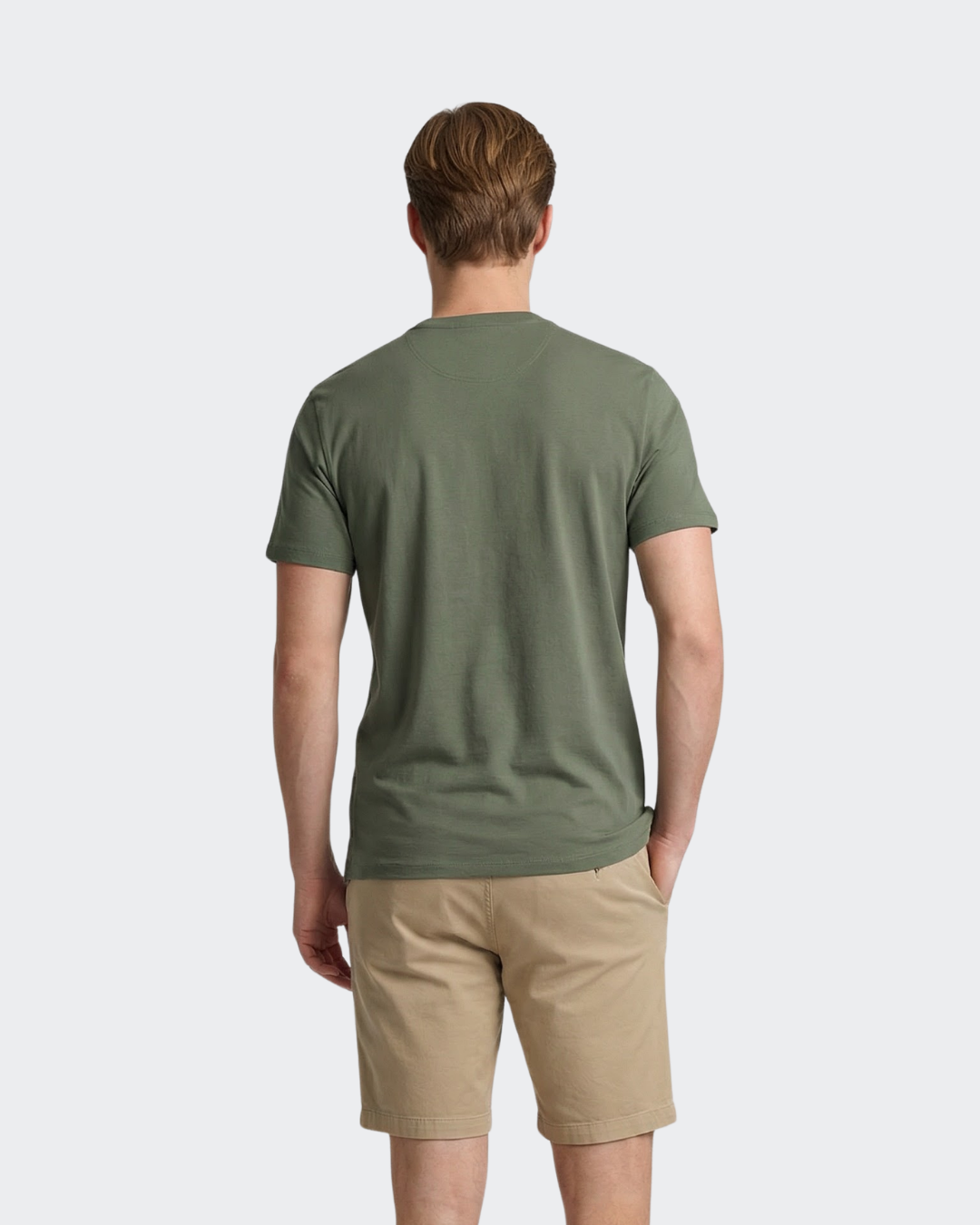 Vustra Olive Slub Henley