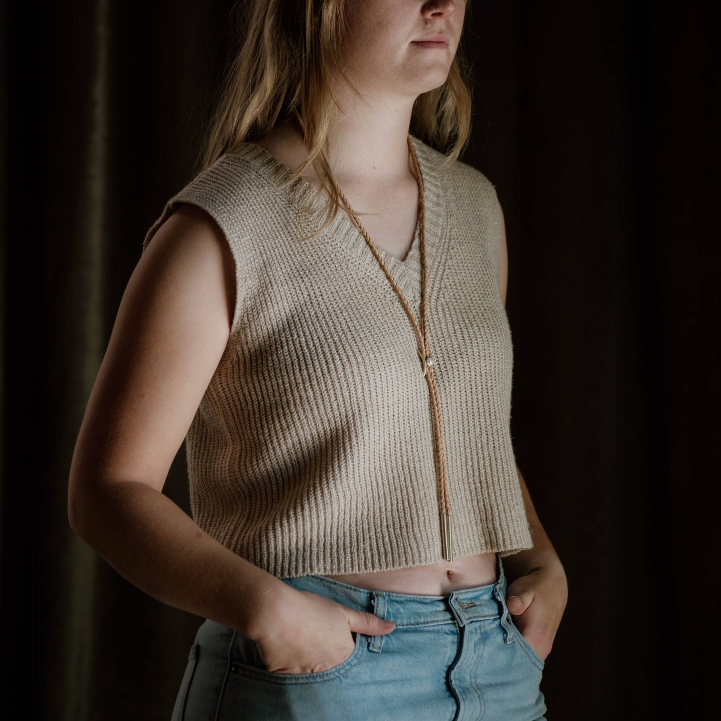 Commonform Shepherd Bolo Tie // Stone