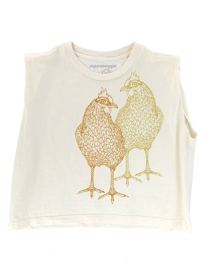 Supermaggie Chickens Maisie Muscle Tee