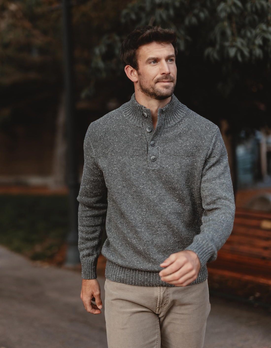 Normal Seawool Popover / grey