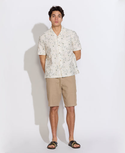 Civil Society Zanzibar Resort Shirt / sage