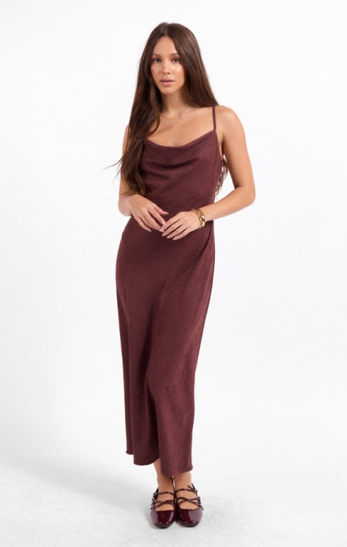 Sage Rhea Slip Dress