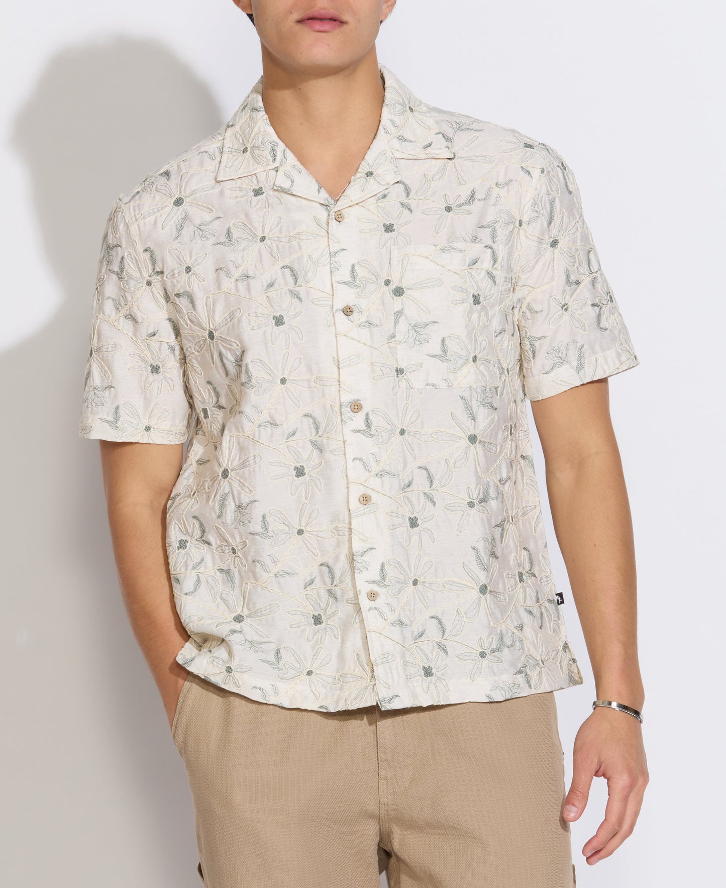 Civil Society Zanzibar Resort Shirt / sage