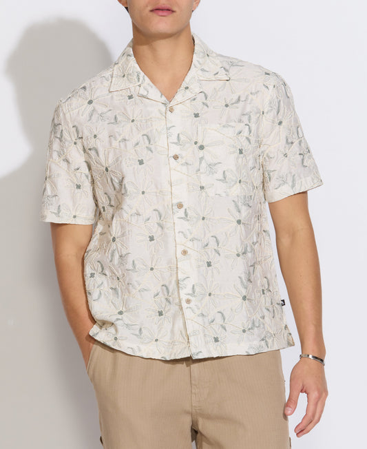 Civil Society Zanzibar Resort Shirt / sage