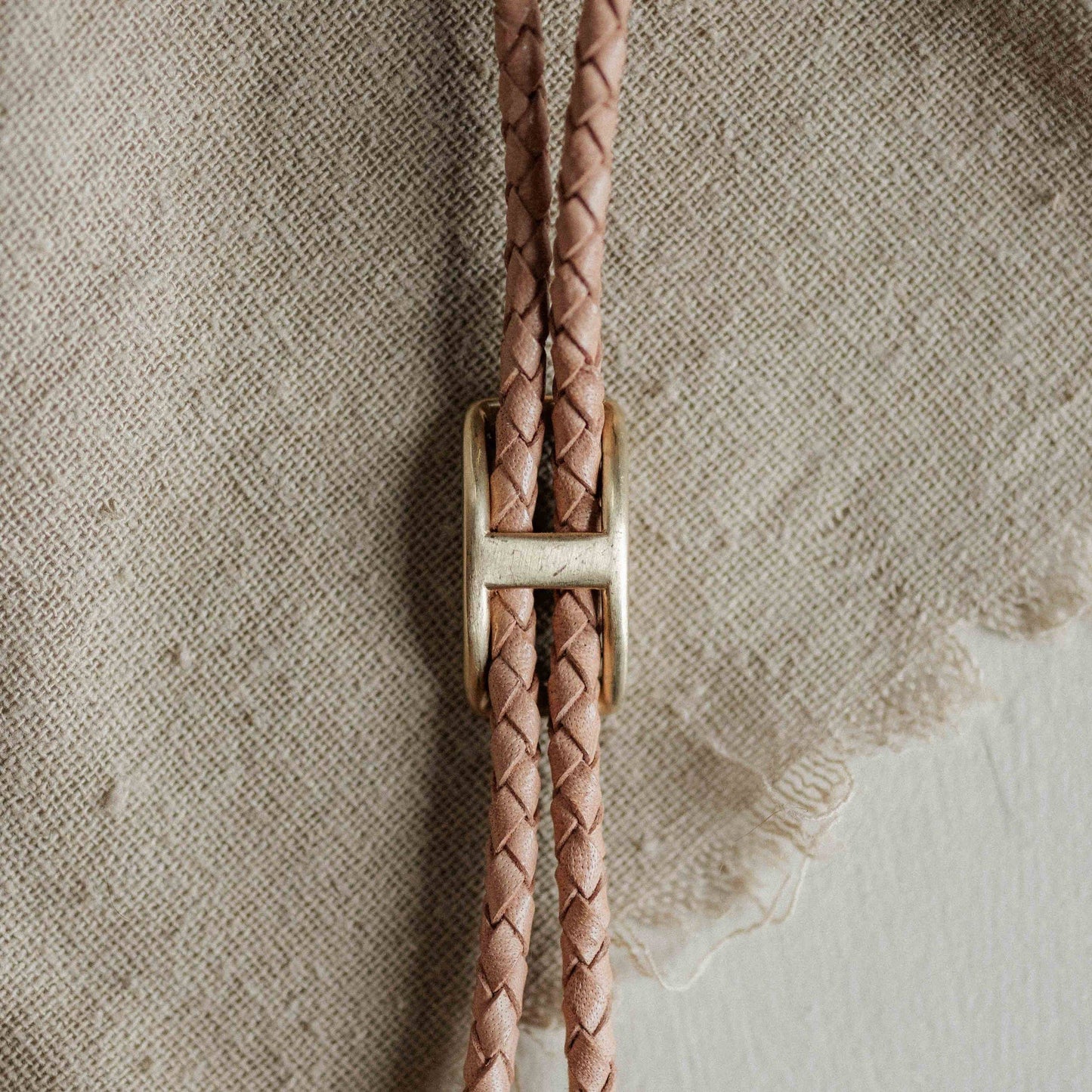 Commonform Shepherd Bolo Tie // Brass