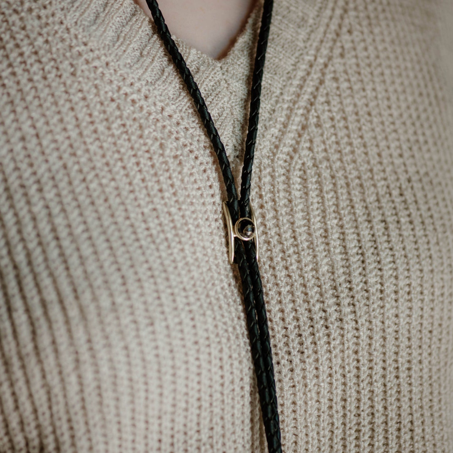 Commonform Shepherd Bolo Tie // Stone
