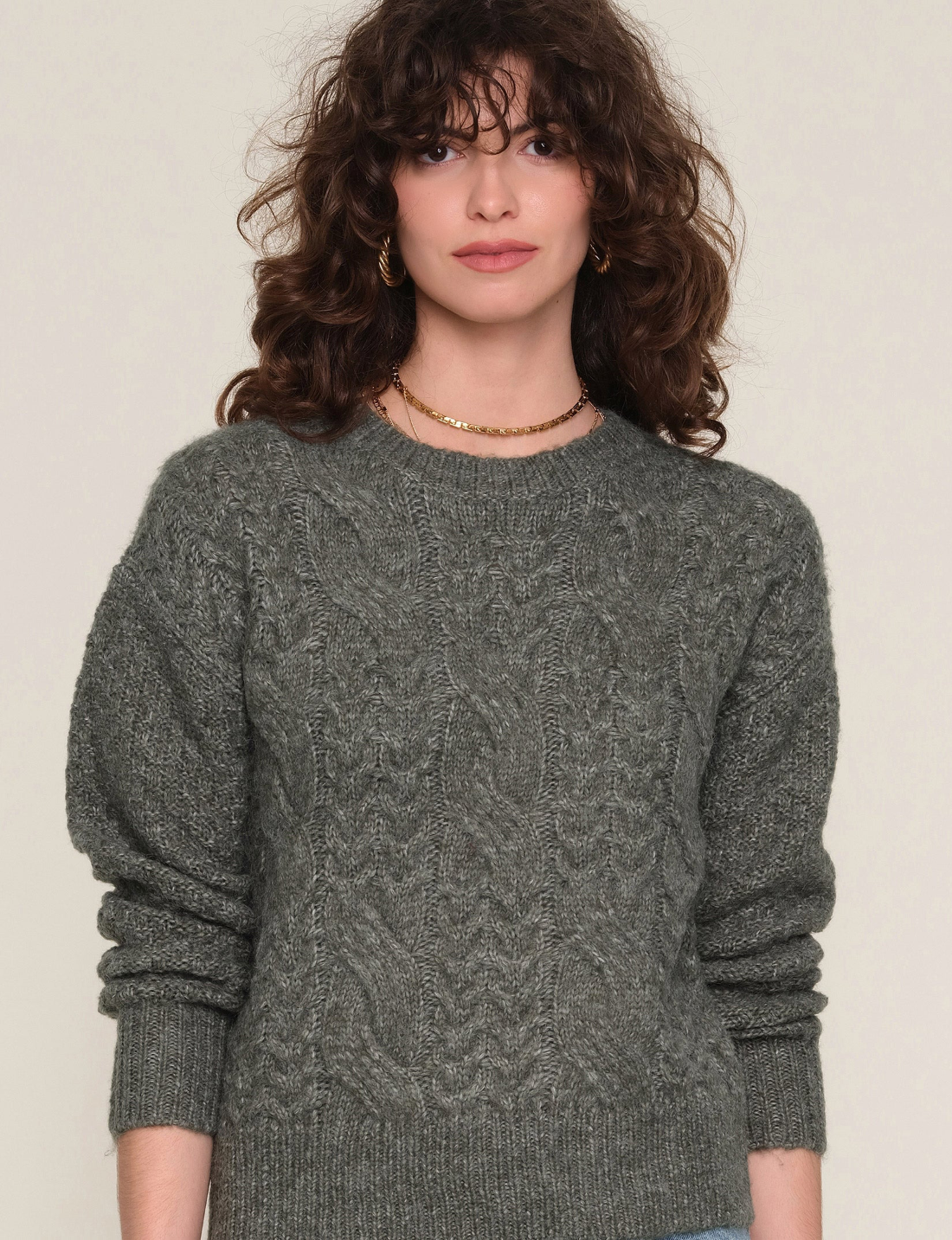 Heartloom Clara Sweater / spruce
