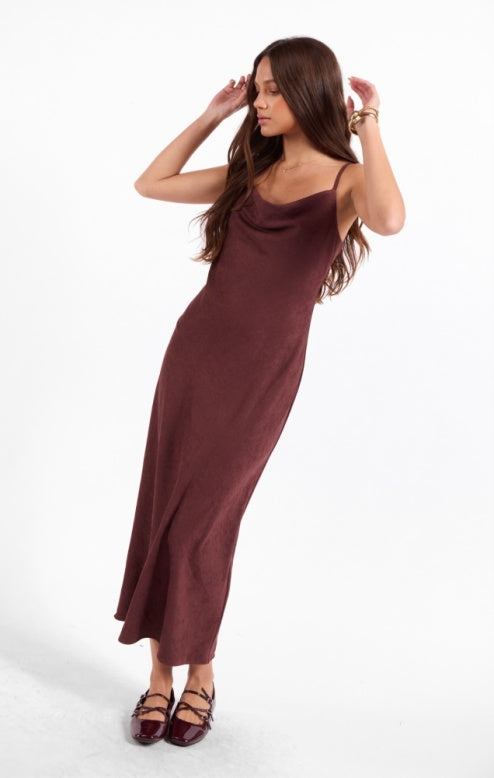 Sage Rhea Slip Dress