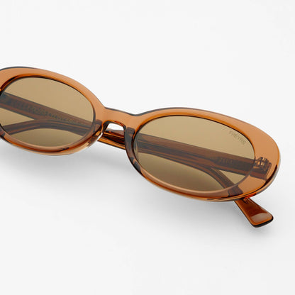 Freyrs Mimi Acetate Oval Sunglasses