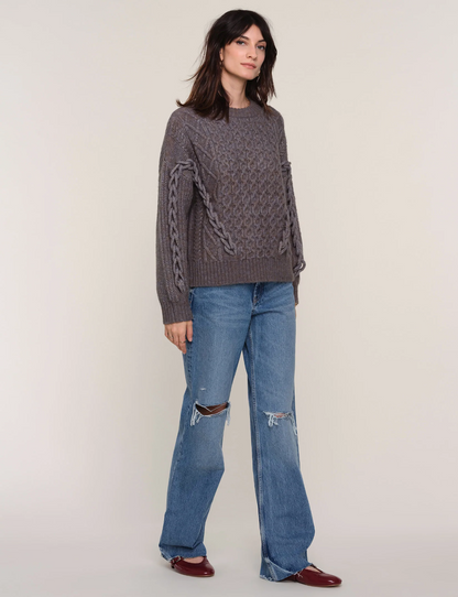 Heartloom Raven Sweater  / olive