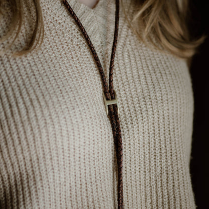 Commonform Shepherd Bolo Tie // Brass