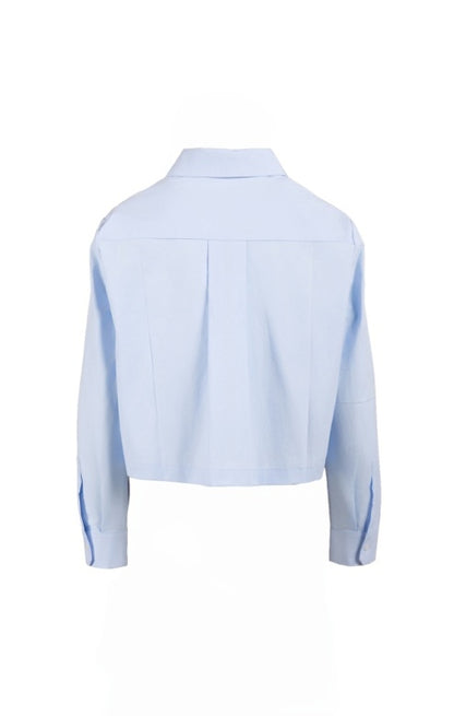 Sage Tutor Girl Button Up Shirt