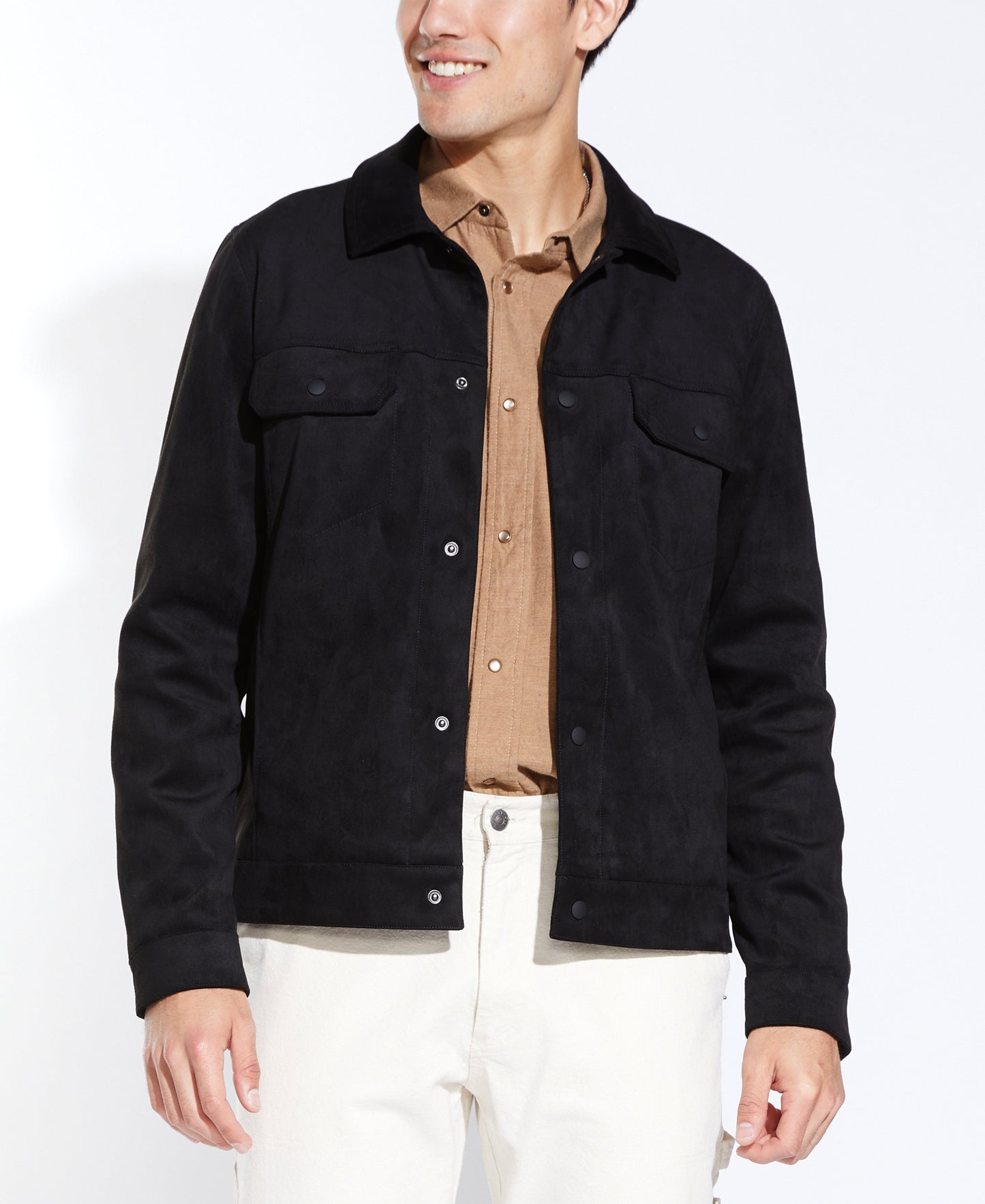 Civil Society Mabel Suede Trucker Jacket