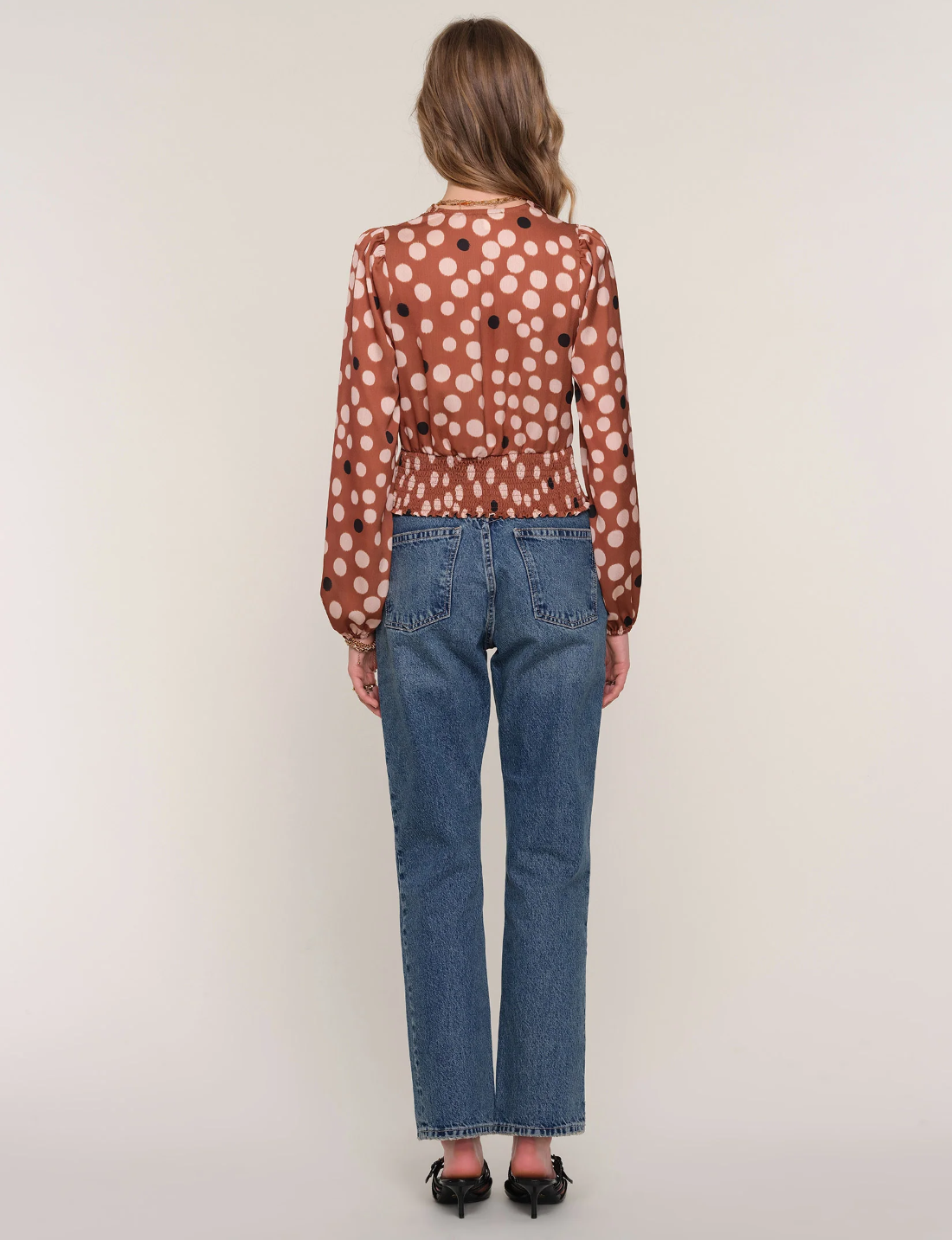 Heartloom Gela Top / polkadot