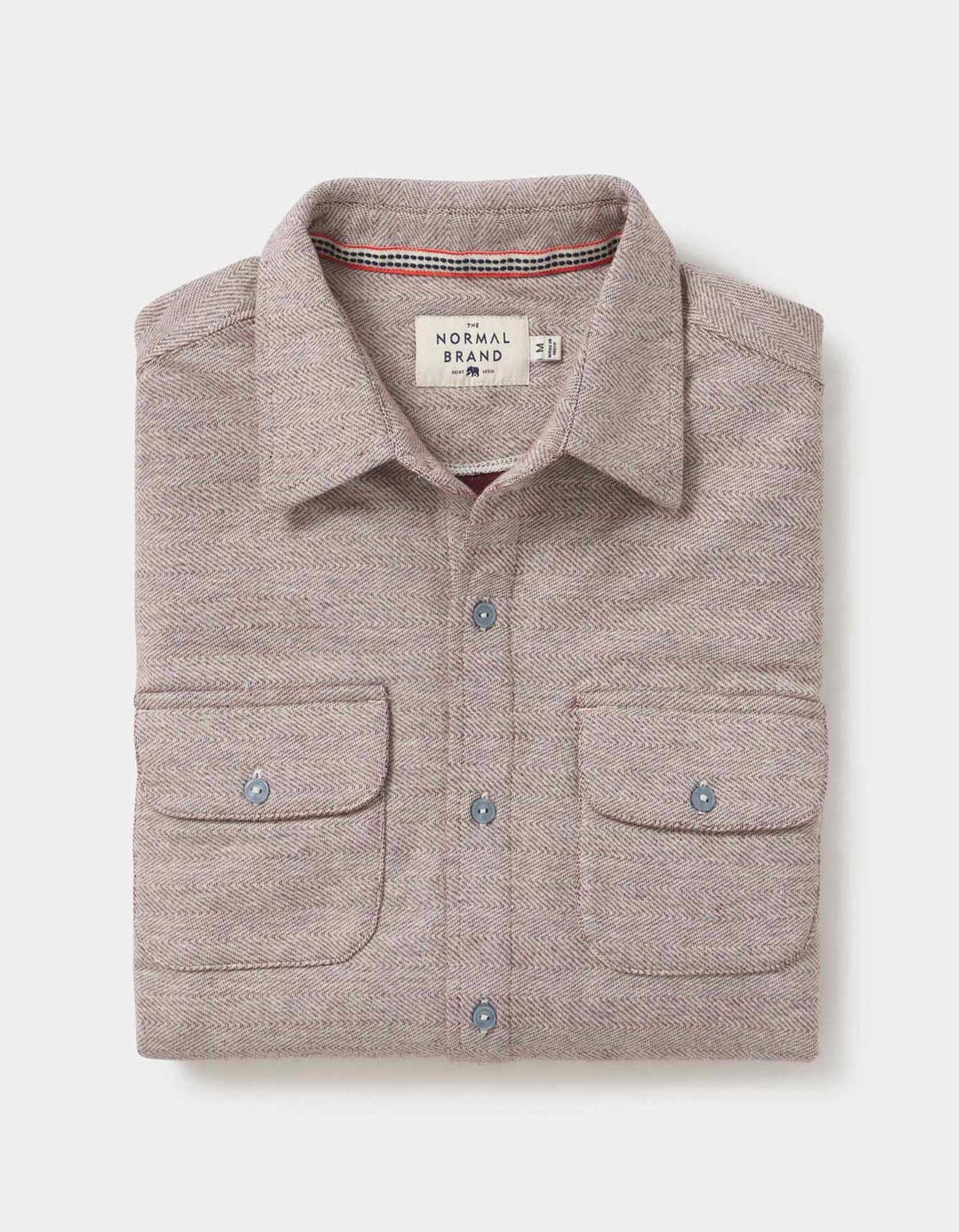 Normal Textured Knit Button Up