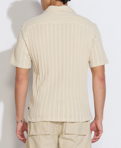 Civil Society Javier Knit Resort Shirt/ beige