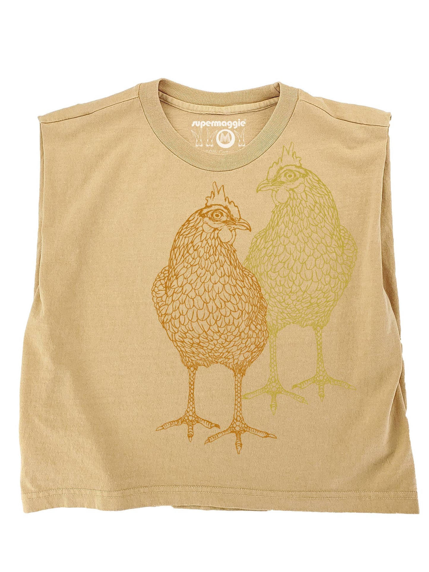 Supermaggie Chickens Maisie Muscle Tee
