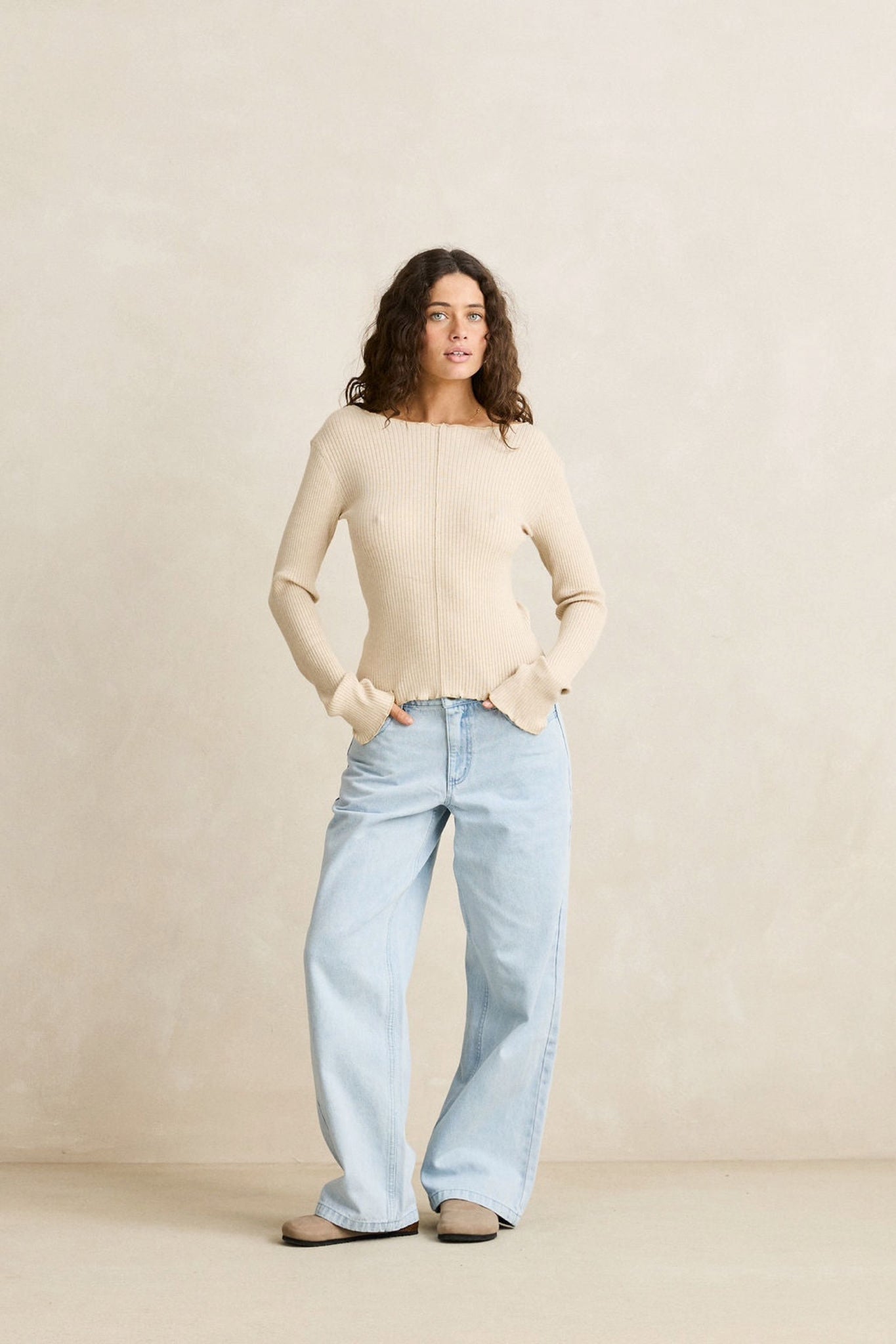 Rhythm Essential Long Sleeve Top