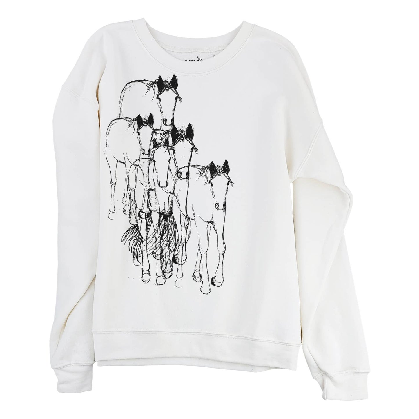 Supermaggie Horses Ollie Oversized Sweatshirt