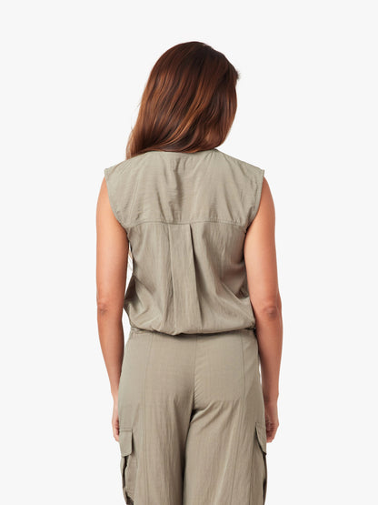Habitual Utility Vest / vetiver