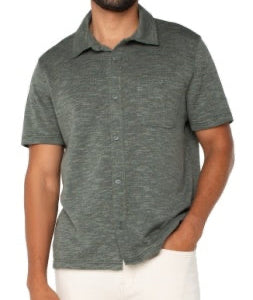 Liverpool Button Shirt/ heather sage