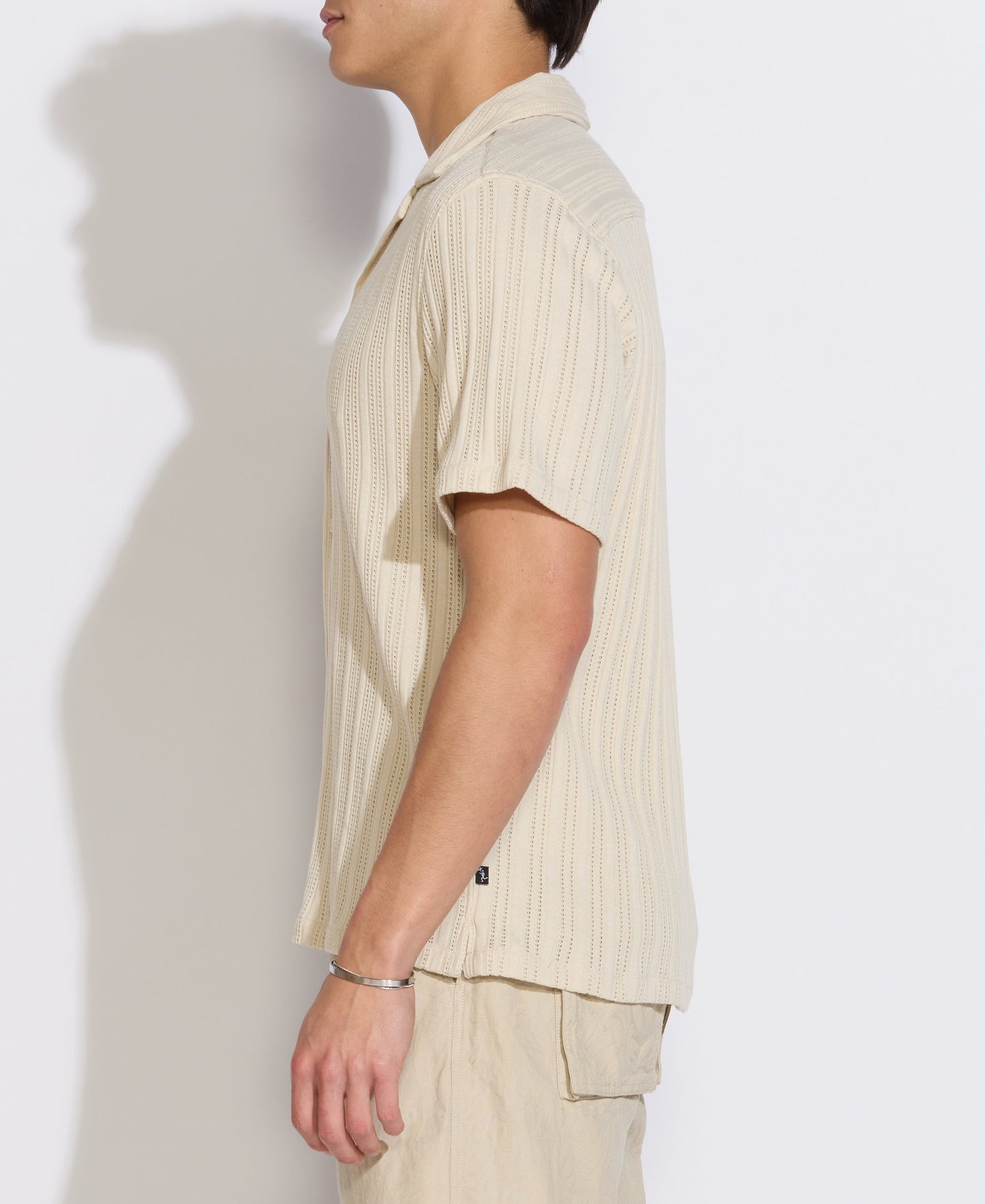 Civil Society Javier Knit Resort Shirt/ beige