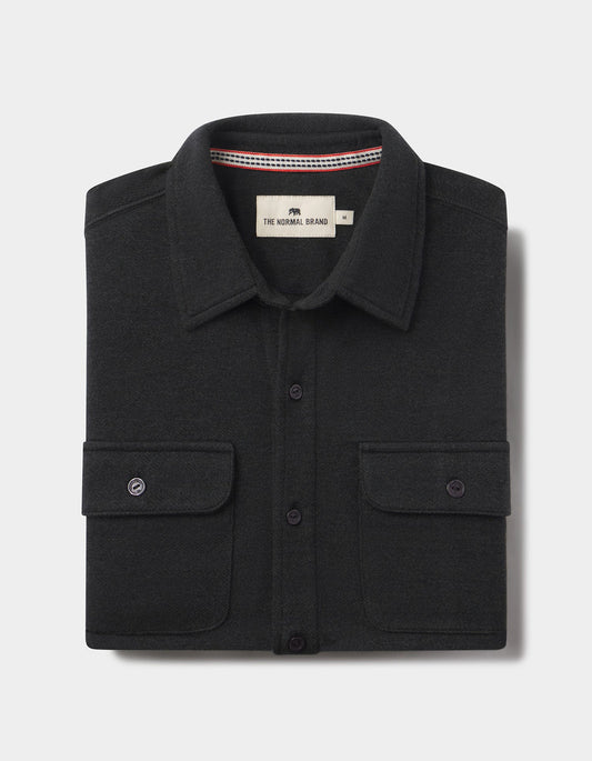 Normal Textured Knit Shirt