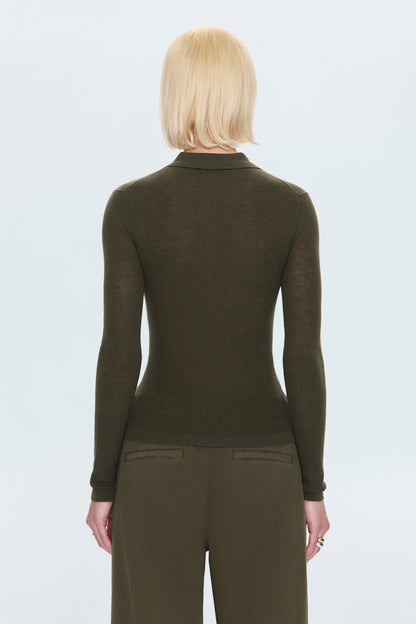 Pistola Jadyn Seamed Low Slung Palazzo