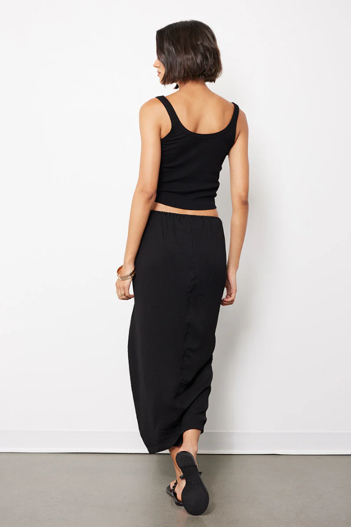 Bobi Faux Sarong Skirt