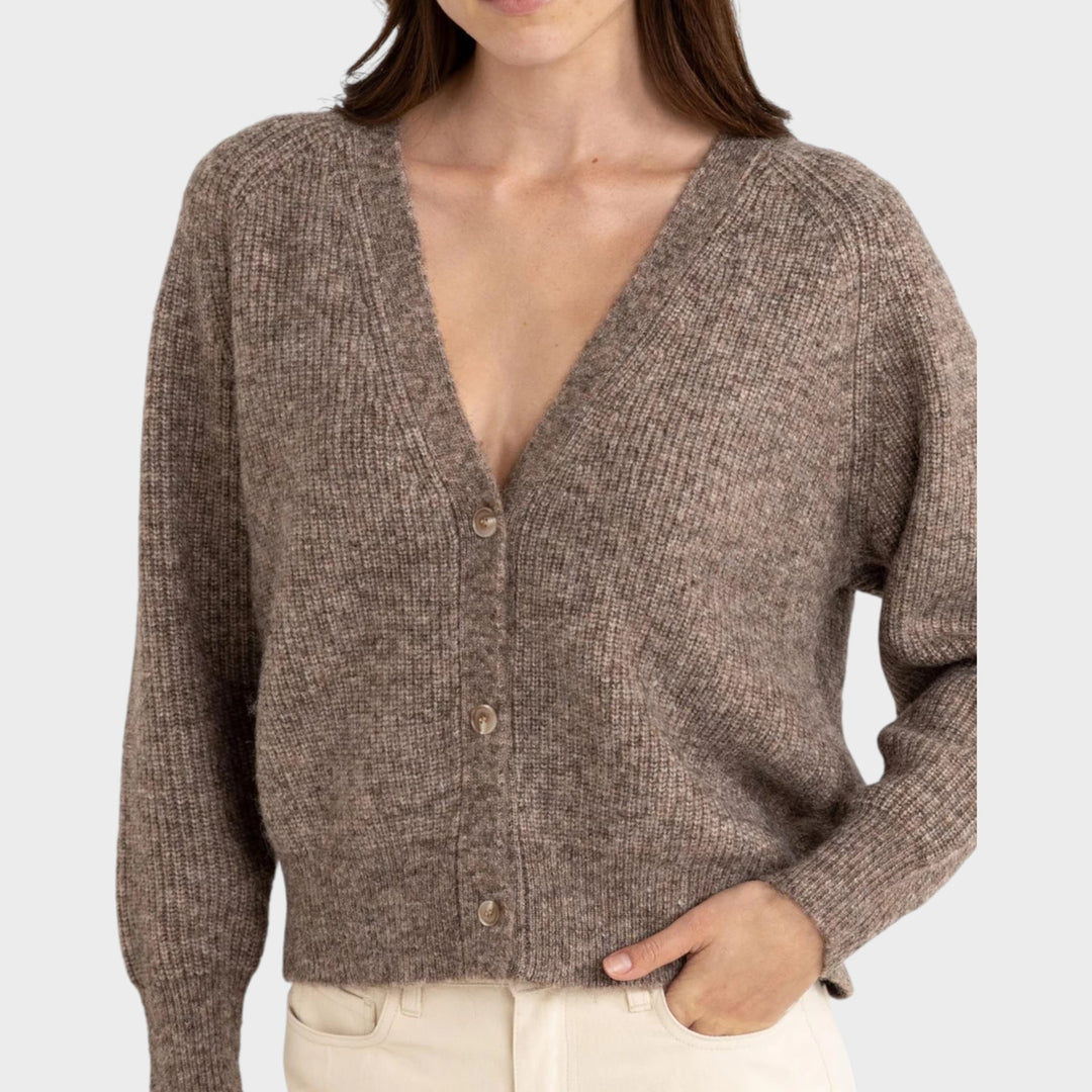 Rhythm Quinn knit Cardigan / oatmeal