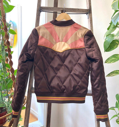 Classic Rock Couture Rising Sun Bomber Jacket