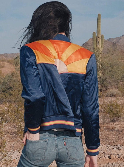 Classic Rock Couture Rising Sun Bomber Jacket