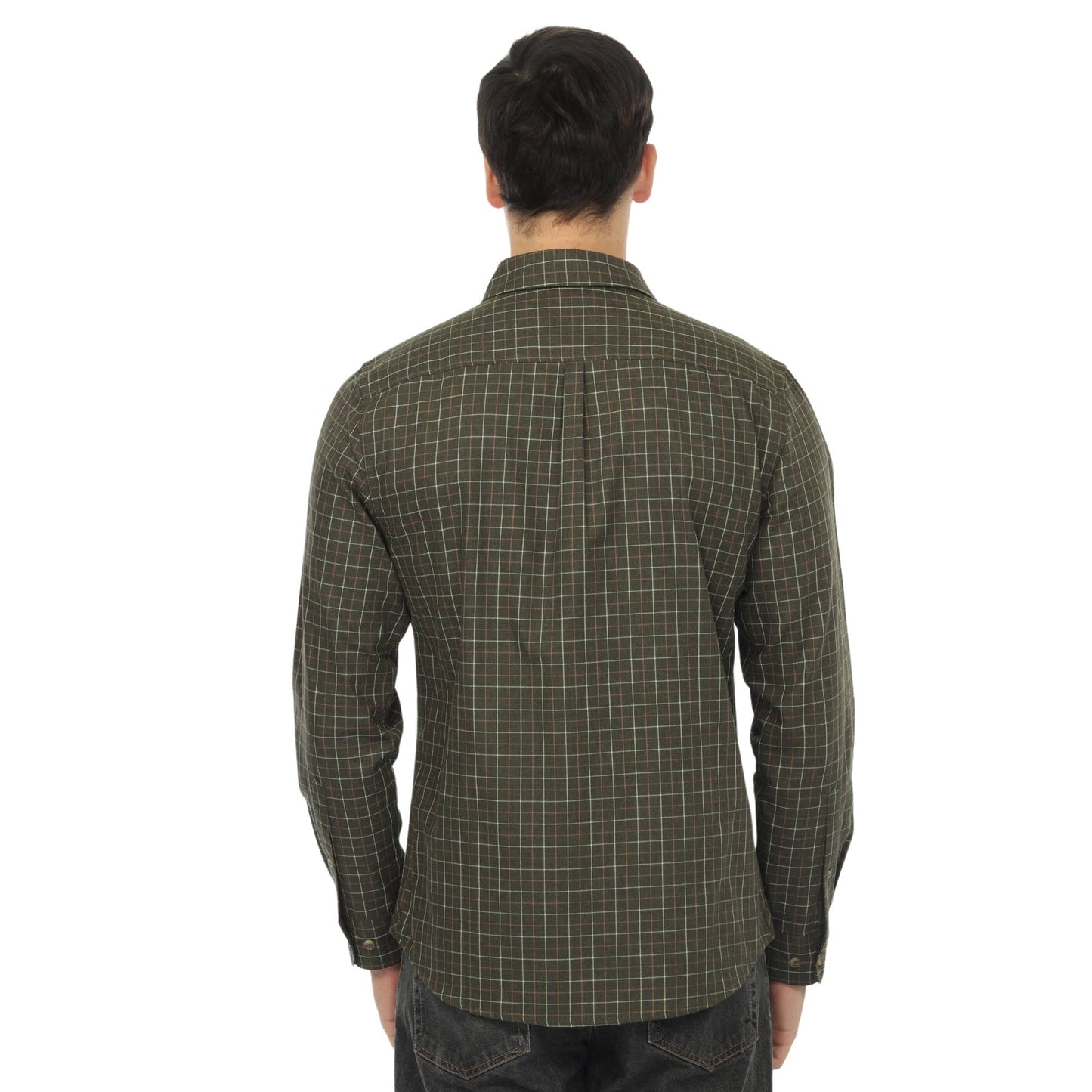 Vustra Cypress Shadows Plaid Button-Down Shirt