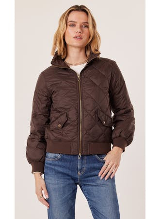 Bobi Leni Mock Neck Jacket