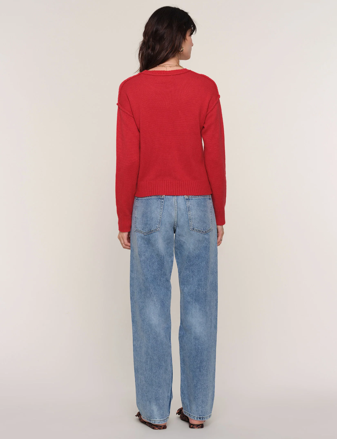 Heartloom Celty Sweater  / brick