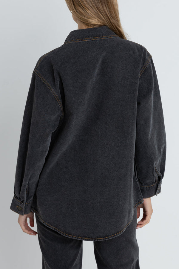 Rhythm Oversized Denim Shacket