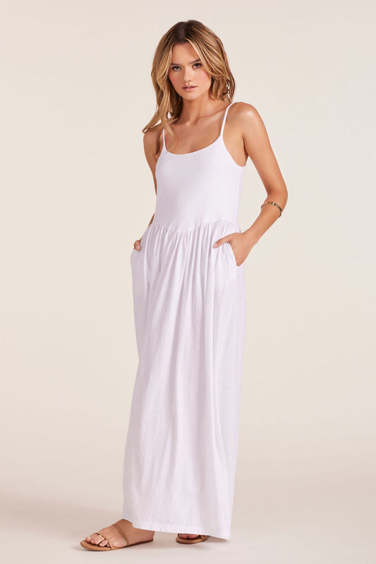 Bobi Drop Waist Dress